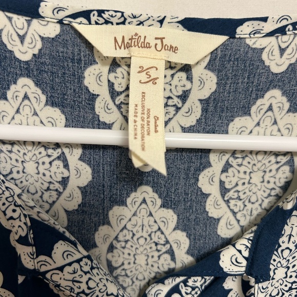 Matilda‎ Jane Paisley Print Romper Size Small - Picture 3 of 11